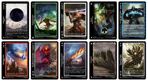 Create Custom Tokens for Magic with an Online Magic Card Manufacturer
